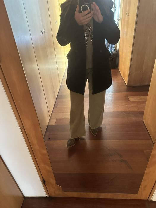 Casaco comorido preto