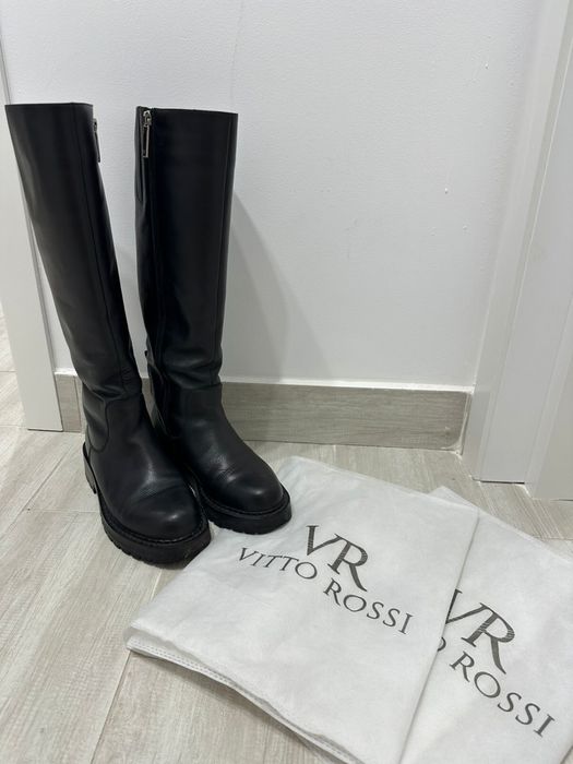 Кожаные сапоги Vitto Rossi