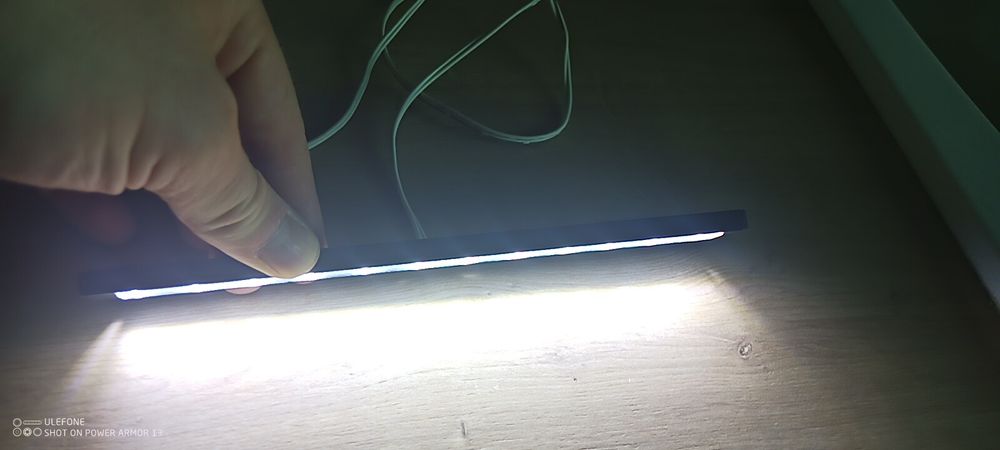 Panel LED 20 cm do terrarium