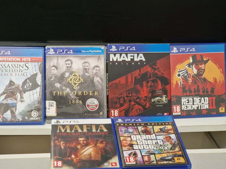 Play station 5 + 6 gier w zestawie