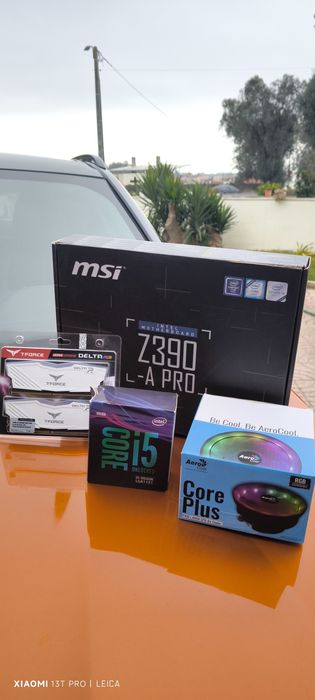 Bundle board Z390-A PRO e Processador Intel i5 9600k 3,40ghz