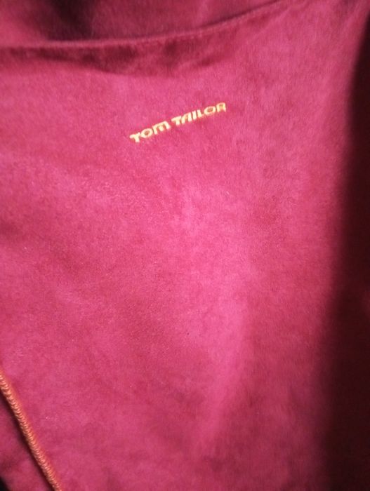 Torebka Boho zamsz z frędzlami Tom Tailor