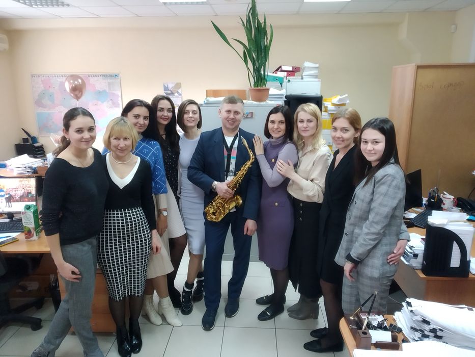 Саксофоніст Музичний супровід