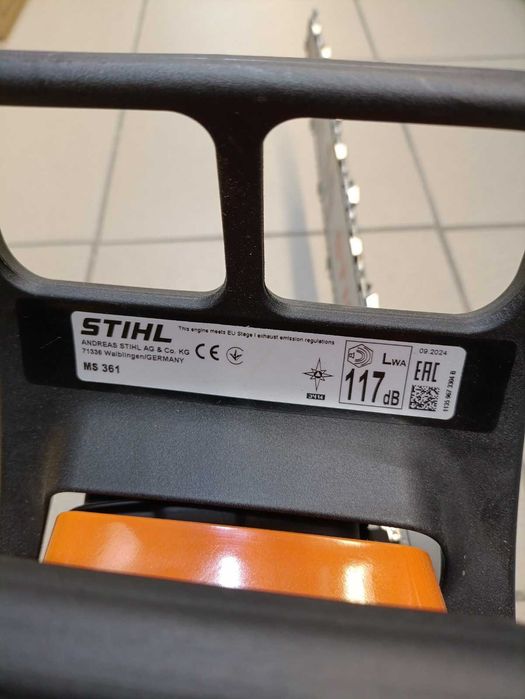 STIHL Бензинова ланцюгова пила MS 361 (Німеччина)