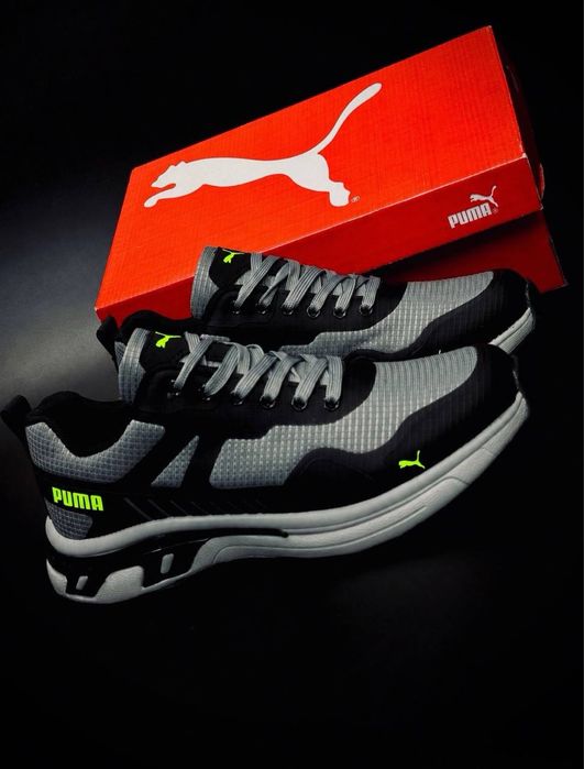 Водоотталкивающие летние кросовки Пума мужские красовки Puma удобные летние крвсивки на каждый день Дишащий верх Летние кроссовки