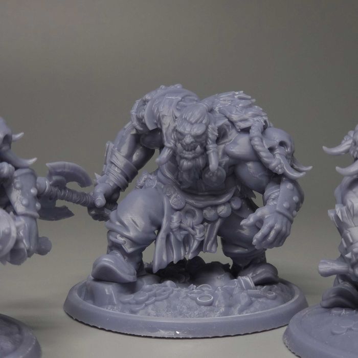 Druk figurek żywicznych 3D – do malowania