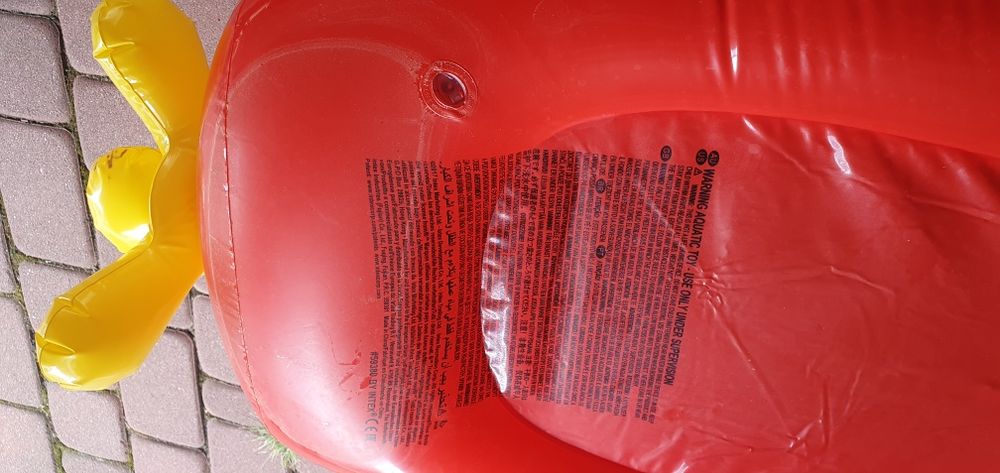 Dmuchany ponton dziecięcy samolot