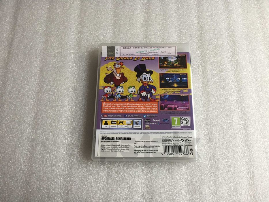 DuckTales Remastered playstation ps3