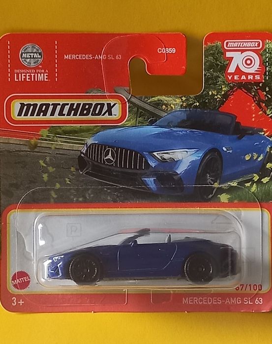 Mercedes-amg SL 63 matchbox