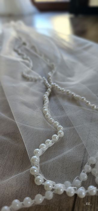 Welon z perełkami - ivory