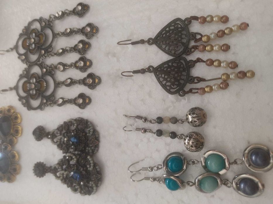 Brincos compridos [12 pares]