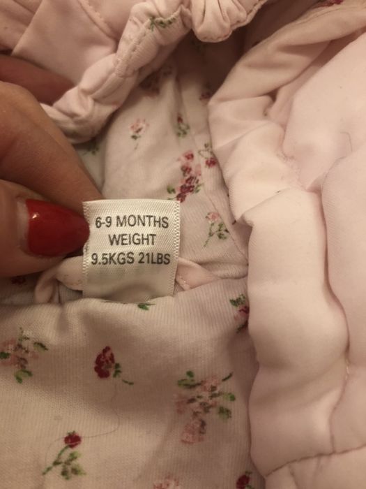 Kombinezon next różowy