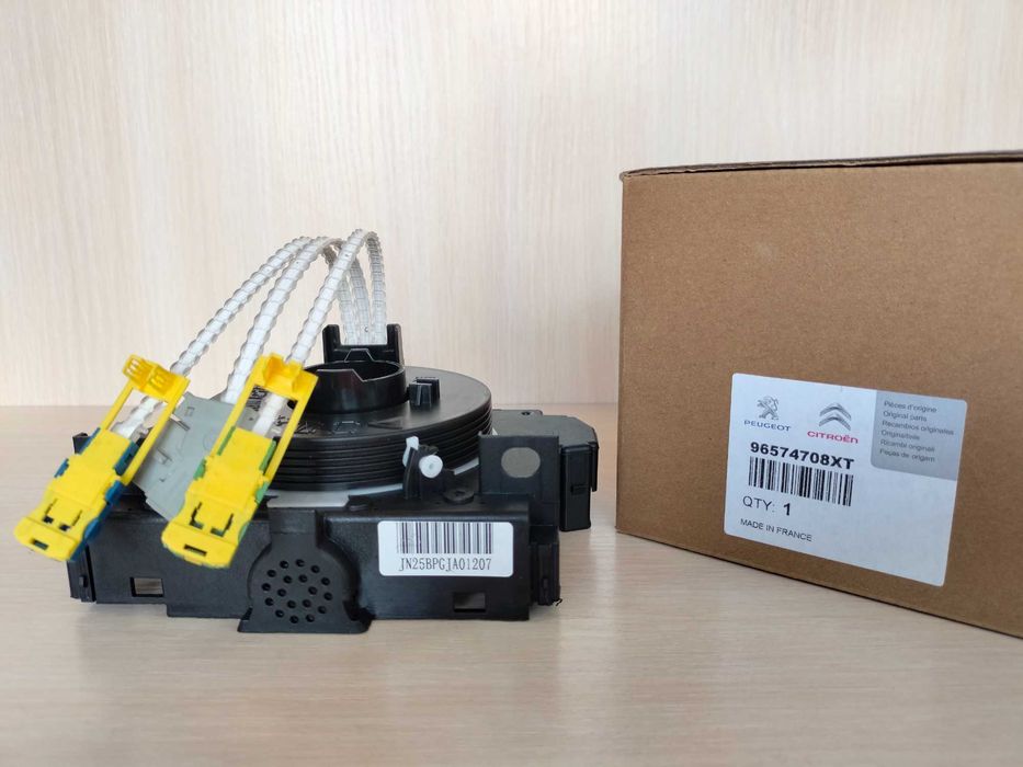 Шлейф керма, модуль AirBag Peugeot 307 407 807 Citroen Berlingo C4 C5