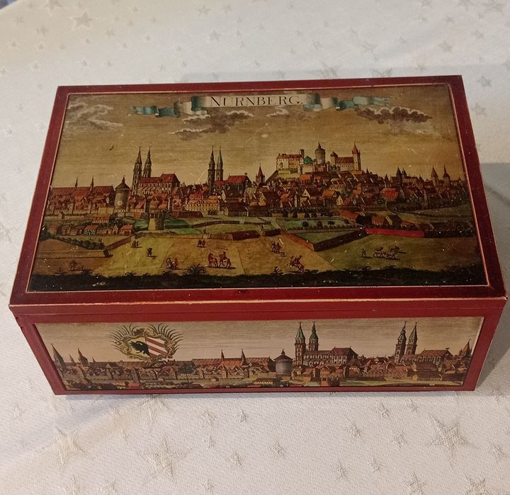 Pudełko metalowe E. Otto Schmidt