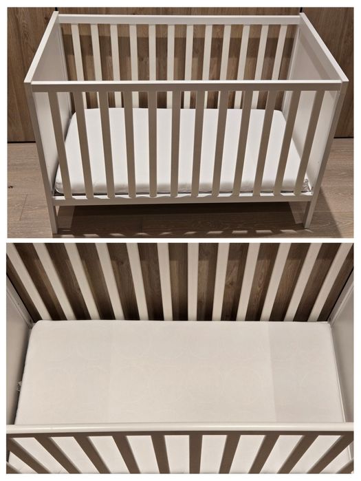 IKEA SUNDVIK 002.485.67 Дитяче ліжко + матрац IKEA SKÖNAST, 60x120 см