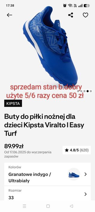 Buty treningowe KIPSTA