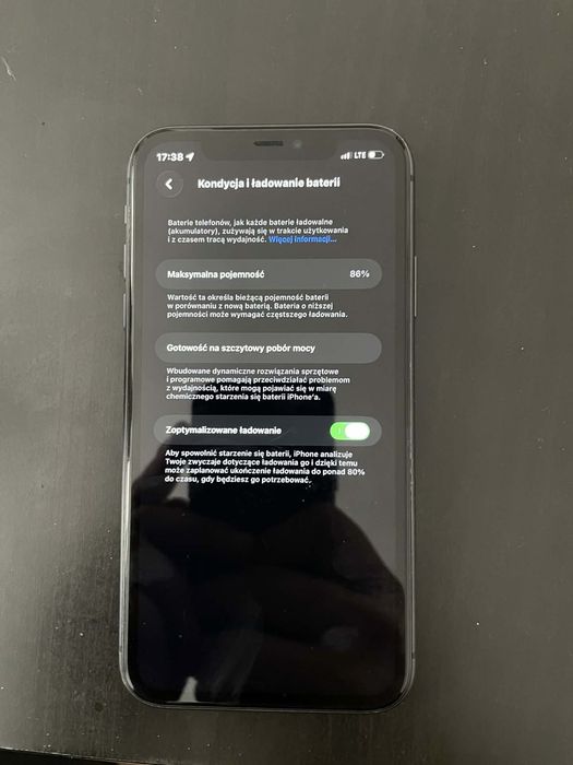 iPhone 11 86% kondycja