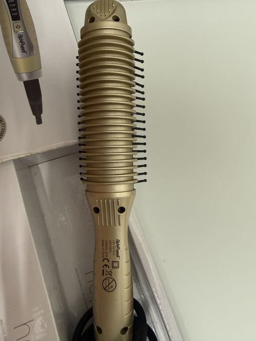 Escova eletrica de alisamento e ondulação