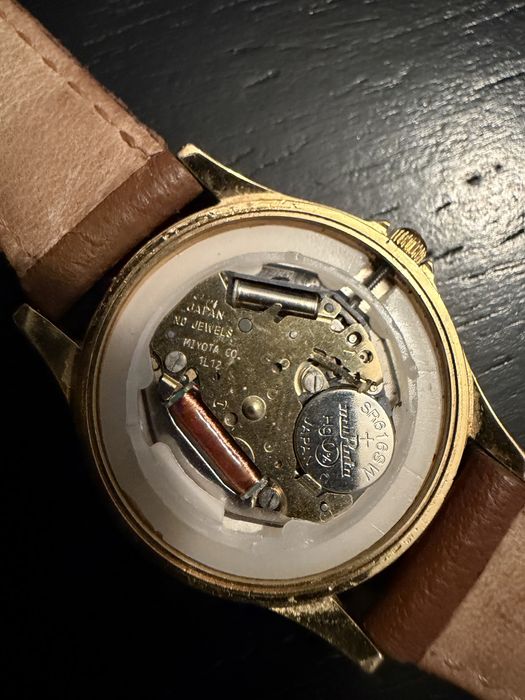 Relógio Certus Quartz Vintage – Calendário – Miyota Japan – Funcional