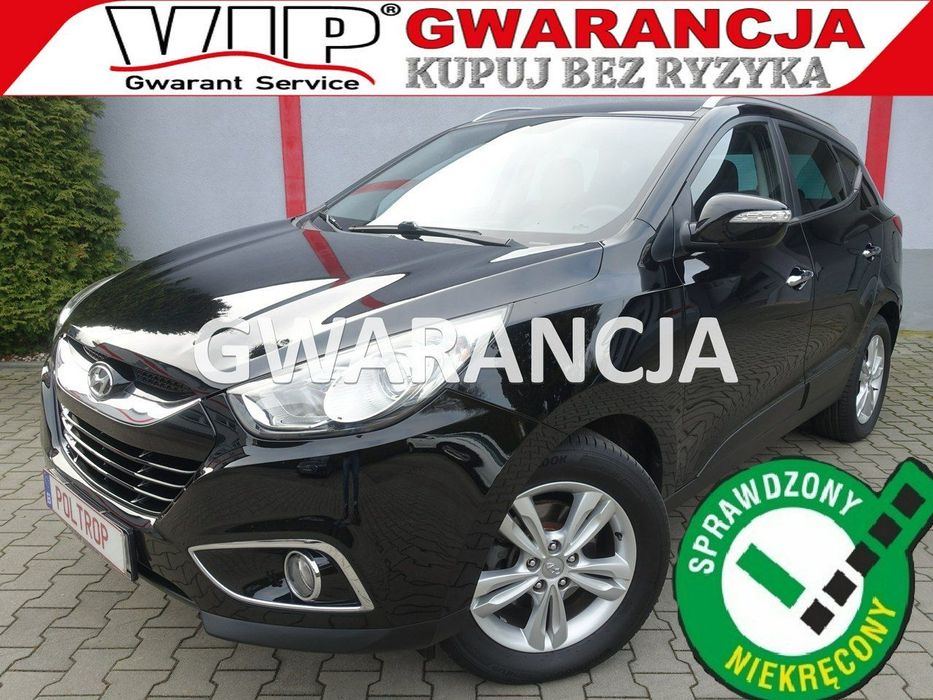 Hyundai ix35 1,7D Klimatronik Skóra Alu Bluetooth Opłacony VIP Gwarancja