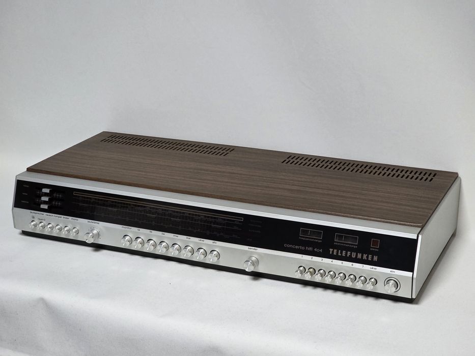 Receiver Vintage reparado Telefunken