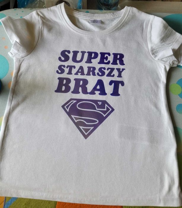 Tshirt dla chłopca - super starszy brat!