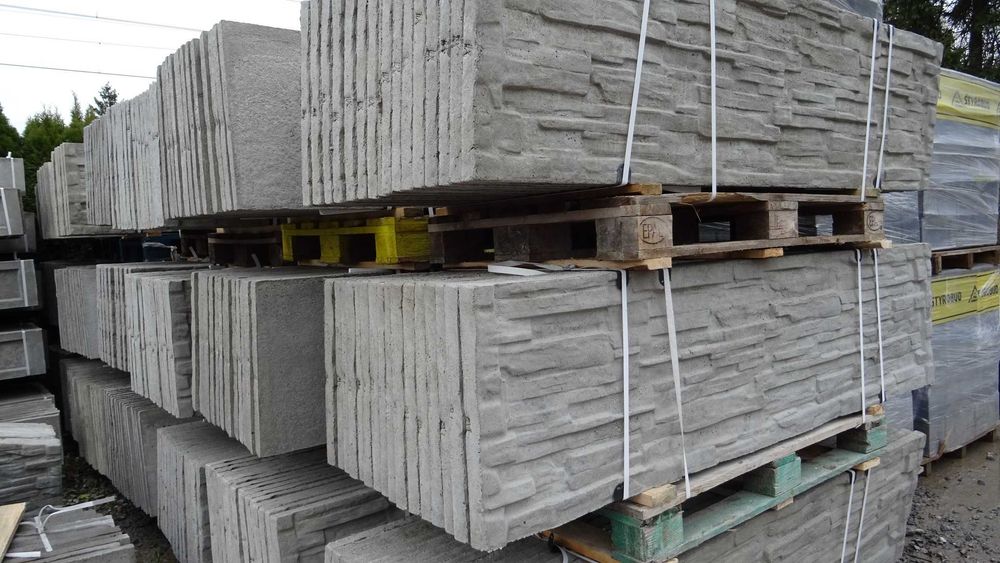 Płyta betonowa do ogrodzeń wsuwanych, 50x200