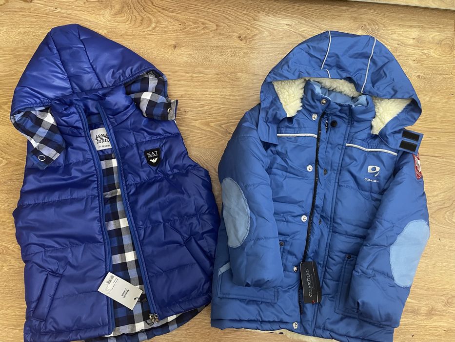 Курточка , жилет  на хлопчика