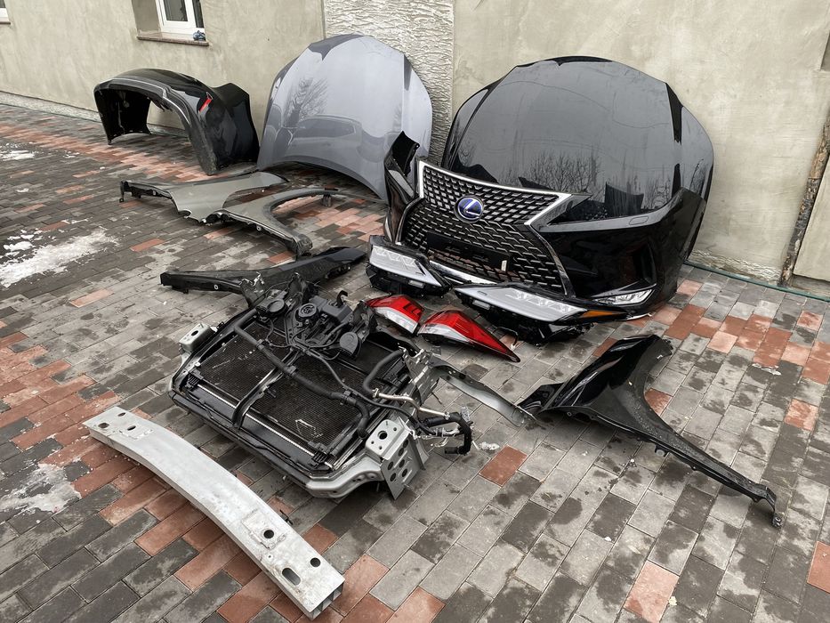 Lexus RX350 450h 200t 2016-2022 Радиатор Бампер Капот Крило Фара компл