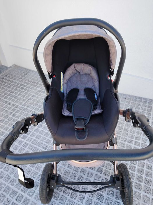 Carrinho de bebe trio kikkaboo darling stroller
