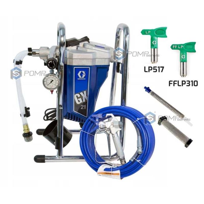 Wynajem agregat malarski graco gx  21