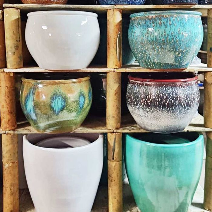Vasos Cerâmicos Vidrados