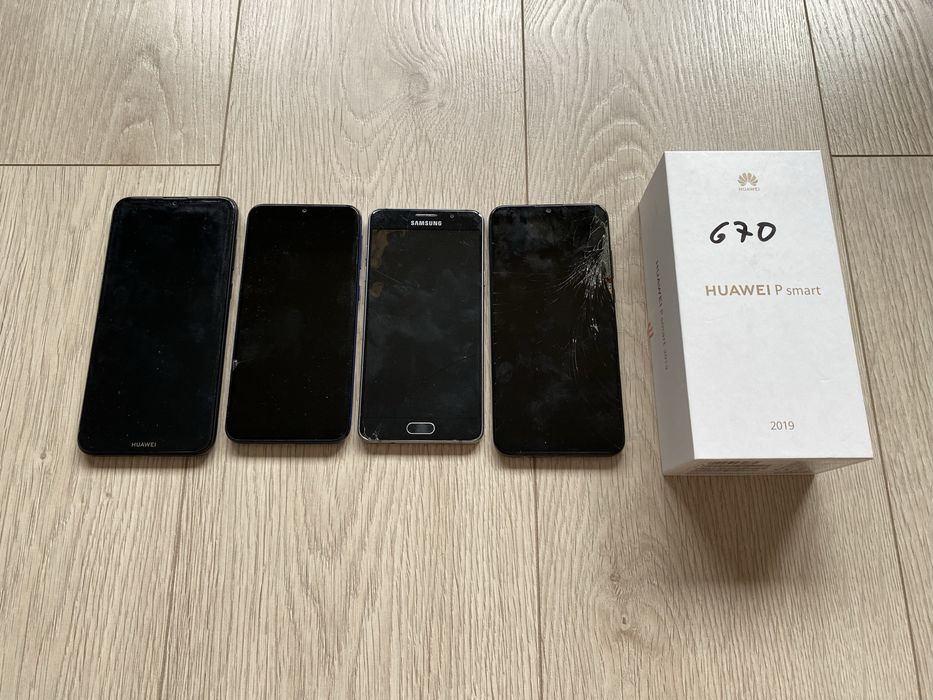 Pakiet telefonów Samsung A20 A5 Huawei Y7 Prime P Smart 2019