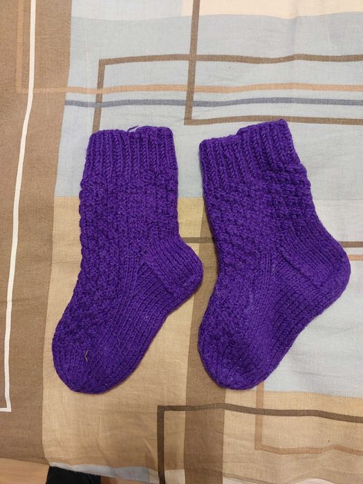 Детские шерстяные носки для девочки,на 1-2года,новые