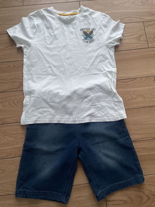 Zestaw koszulka i spodenki 164
