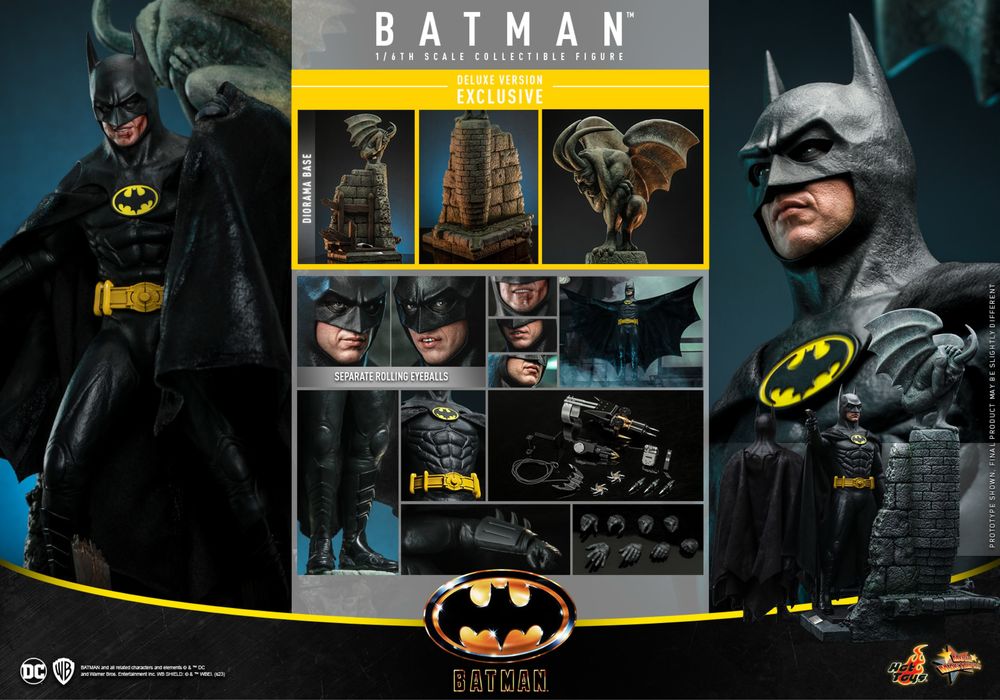 Фигурка 1/6 hot toys mms 693 BATMAN 1989 deluxe