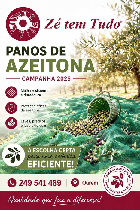 Panos para Apanha da Azeitona - NOVOS