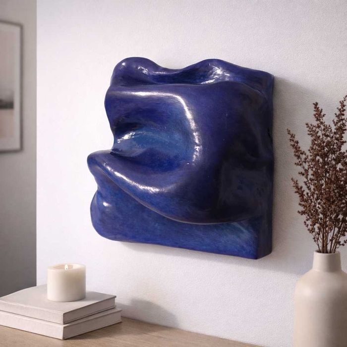 trójwymiarowa forma gipsowa abstrakcja ~30cm