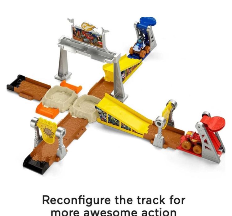 Ігровий набір Блиск і монстрмашини Blaze Гонки у бруді Fisher-Price