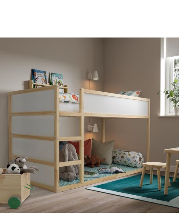 Cama alta reversivel