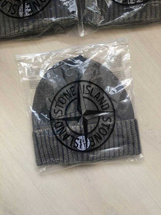 Шапка Stone Island | В'язана | 100% коттон