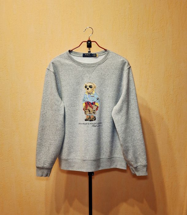 Свитшот Polo Ralph Lauren Bear Grey (Оригинал / L) .