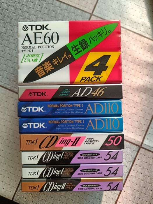 Аудіокасети TDK AD CDing AE60