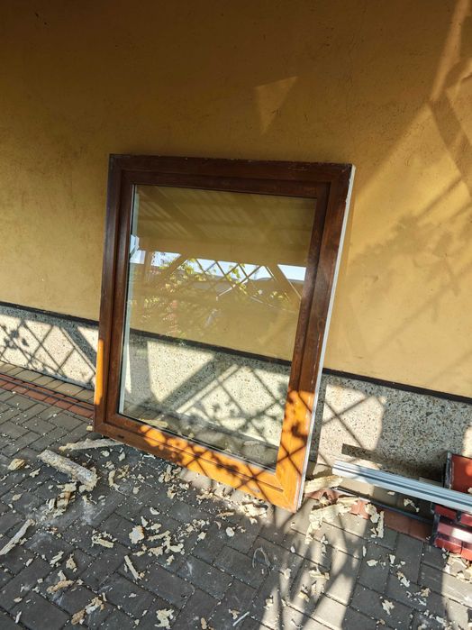 Okna i drzwi jednokomorowe z demontażu