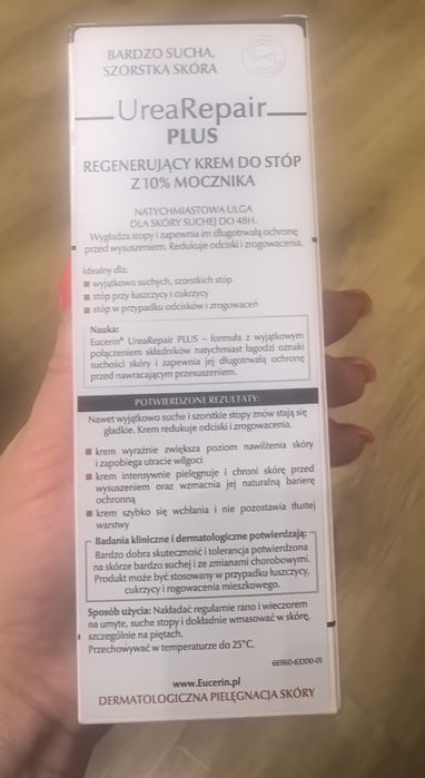 Eucerin Urea Repair Plus krem do stóp
