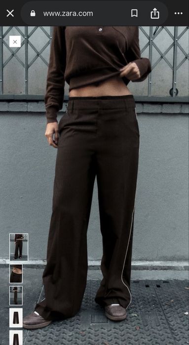 Брюки Zara XS класичні