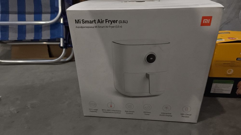Fritadeira de Ar Xiaomi Mi Smart Air Fryer 3.5L – Como Nova
Fritadeira de Ar Xiaomi Mi Smart Air Fryer 3.5L – Como Nova
Descrição:
Vendo fritadeira de