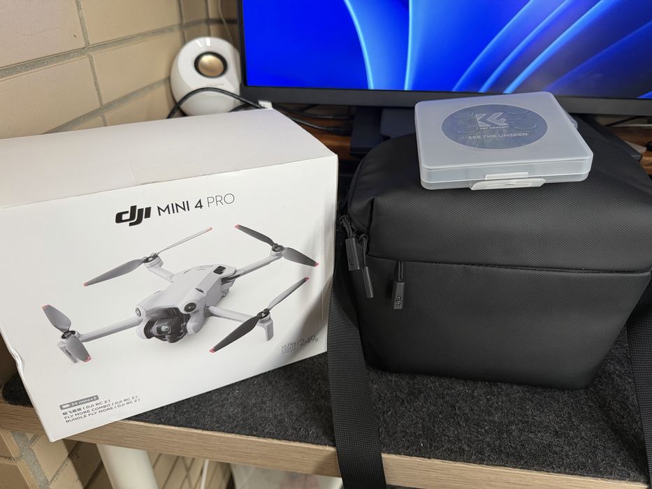 Dji mini 4 pro fly more combo - como novo com extras