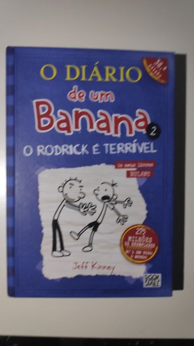 Livro O Diário de Um Banana 2 : O Rodrick é Terrível