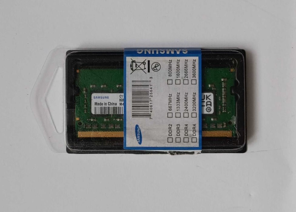Оперативная память для ноутбука SoDIMM DDR4-3200 8GB SAMSUNG 1Rx8